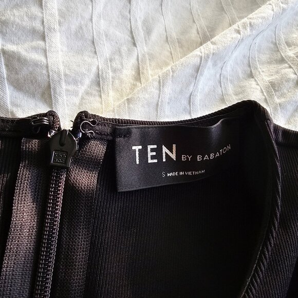 Aritzia Ten by Babaton Warner Long-sleeve Mini Dress - 2022 - Black - Sz S - NWT - Picture 5 of 16